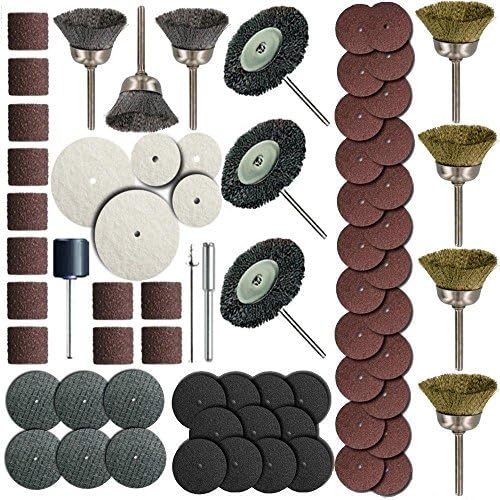 Rotary Tools 161 Pc Rotary Tool Accessory Bit Set Fits Dremel 1/8" Grinding Polish Item # 160