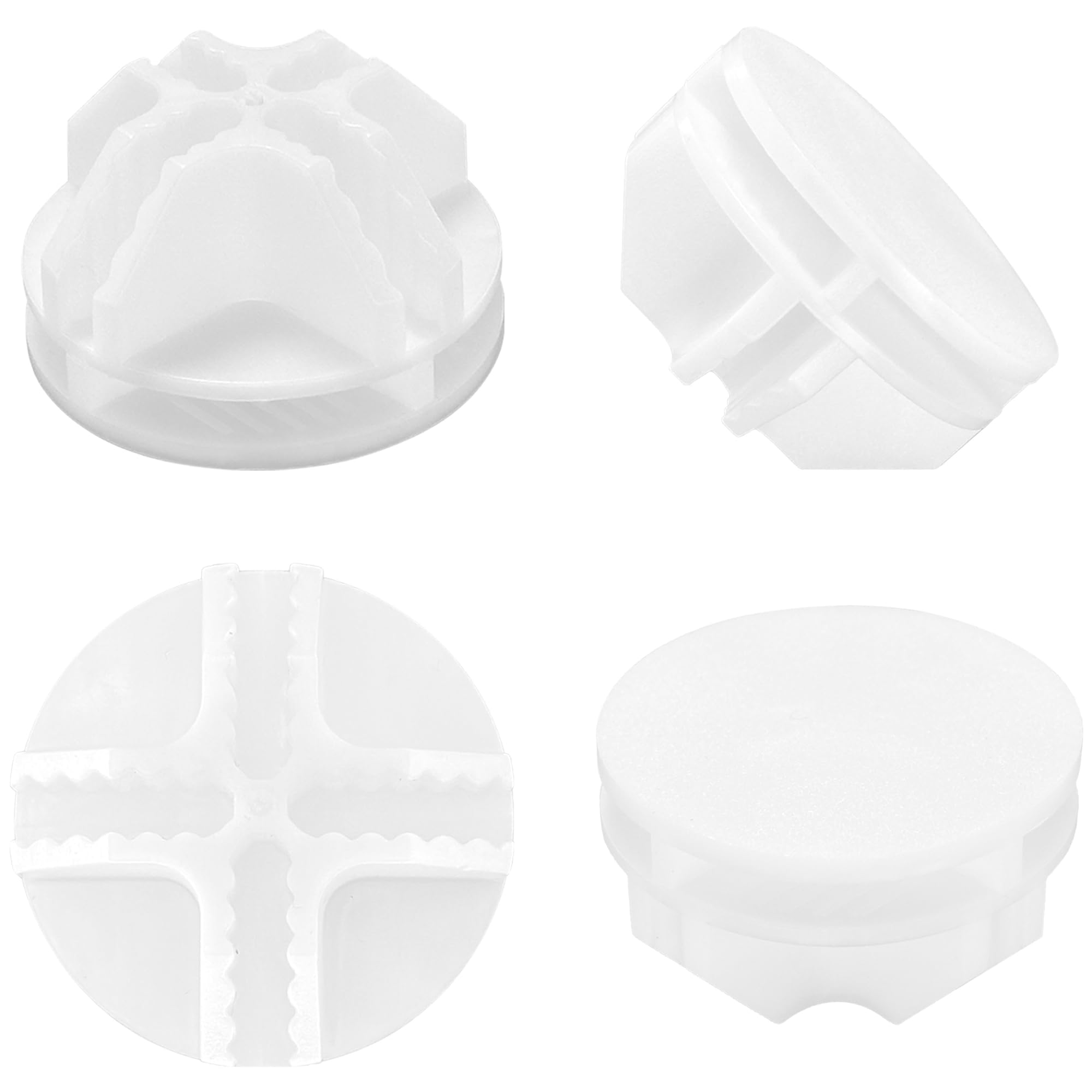 DDHOMIN 28 PCS Storage Cude Connector for DIY Cudes (White)