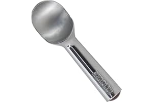 Zeroll 1010 Original Ice Cream Easy Scoop with Unique Liquid Filled Heat Conductive Handle Simple One Piece Aluminum Design E