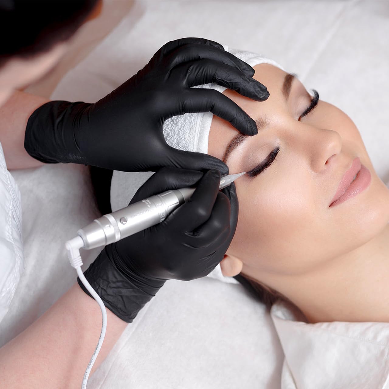minkissy Wiederverwendbare Latexhandschuhe Für Friseursalon 5 Paare Schwarze Salonhandschuhe Für Haarfärbung Puderfrei Mit Strukturiertem Griff Mittelgroß Für Farbverarbeitung Und Schutz 6