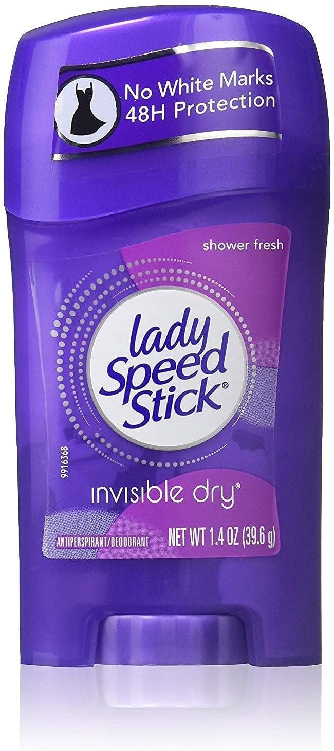 Lady Speed Stick Invisible Dry Antiperspirant Deodorant Shower Fresh 40 ml Pack