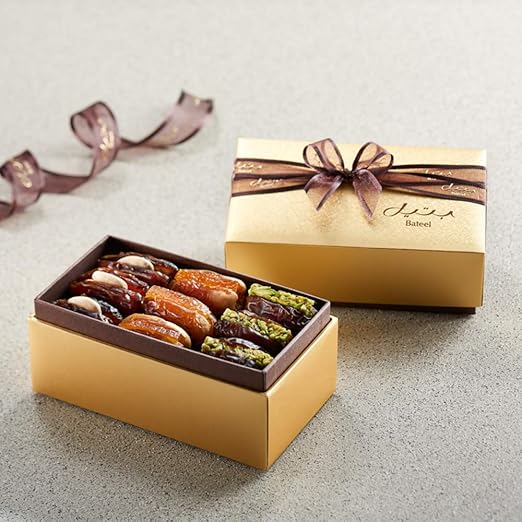 Bateel Cassandra Gift Box Premium Filled Dates, Ballotin (250gm