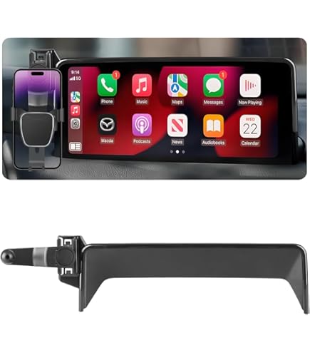 Car Mobile Phone Holder For Mazda CX5 CX-5 2022 2021 2023 10.25 Inch Screen Car Mount GPS Bracket Gravity Stand Auto Accessories - 34 - View #8