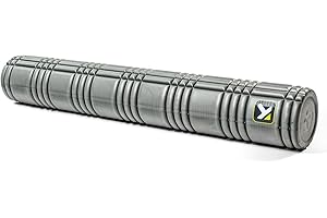 TRIGGER POINT PERFORMANCE TriggerPoint CORE Foam Massage Roller with Softer Compression for Exercise, Deep Tissue and Muscle Recovery - Relieves Muscle Pain & Tightness, Improves Mobility & Circulation (12'', 18'', 36'')