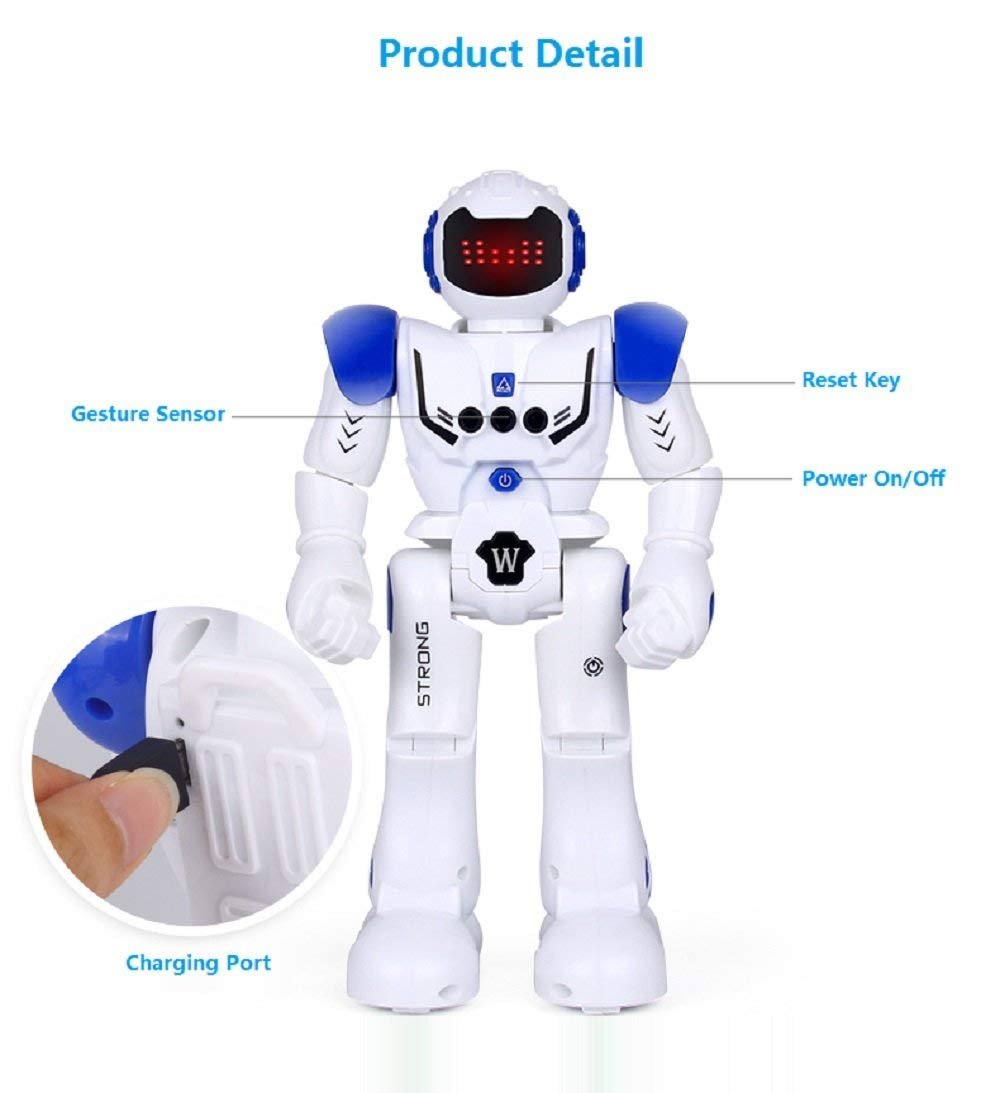 Robot For Kids Girls Abbott Senses Robot Dances Wireless Control Boys Children B07f286mfn Toy Remote Sings Rc Kids 並行輸入品 Gesture Hi Tech ロボット 人気満点