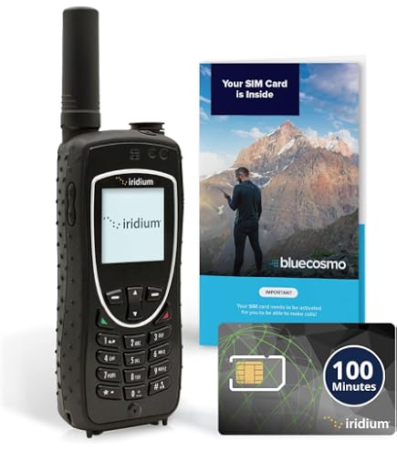 Carte SIM Prépayée Iridium Pour Téléphone Satellite Extreme 9575 / 9555