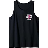 Anti Social Lifting Club: Canceled Pink (Front + Back) Tank Top