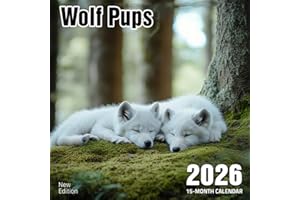 Wolf Pups 2026 Calendar