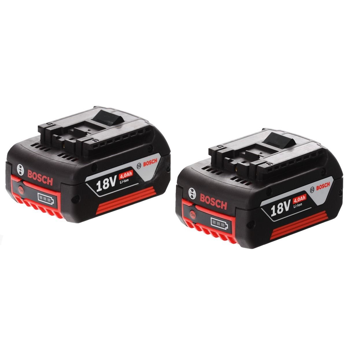Bosch Blau +Einschub-Akku 2-Stück 18 V 4 Ah, 1.600.Z00.042 ...