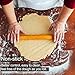 Rolling Pin - Wooden Rolling Pin for Baking, Professional Dough Roller Rolling Pins Wood, 15 Inch by 1-3/8 Inch, Beech Wood Rolling Pin for Baking Pizza, Clay, pasta, Cookies, Roller Pins Baking