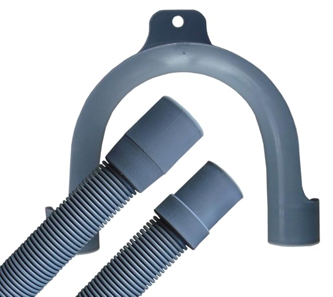 Ablaufschlauch 19mm x 22m mit Bügel für die Waschmaschine oder Spülmaschine, 1m