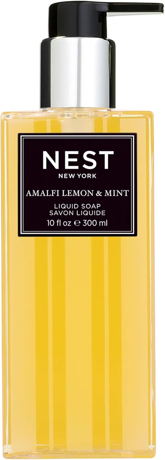 NEST Fragrances Amalfi Lemon & Mint Liquid Hand Soap: Home & Kitchen