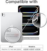 JETech Screen Protector for iPad Pro 11 M5/M4 2025/2024 9H 2-Pack view 2