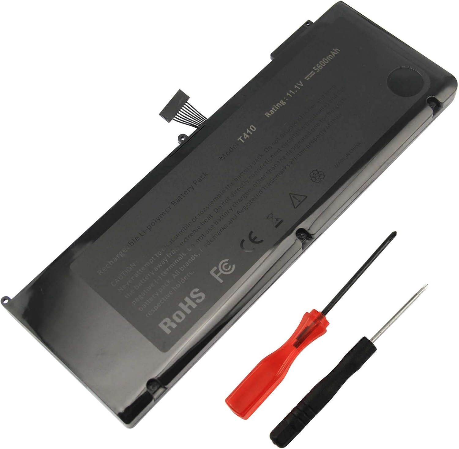 ARyee Battery Compatible with MacBook Pro 15" A1286 A1321 MB985 MB986 MC118 MC371(Mid2009 Early/Late2010) Model:T410