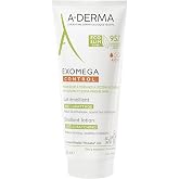 A-DERMA Exomega Control Anti-Itch - Emollient Lotion - Tube 200 ml | Body &amp; Face - Soothes Itching, Nourishes - Dry Skin with Atopic Tendency - Babies, Children &amp; Adults