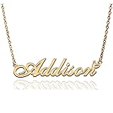 AQGS Addison Custom Name Necklace Customized