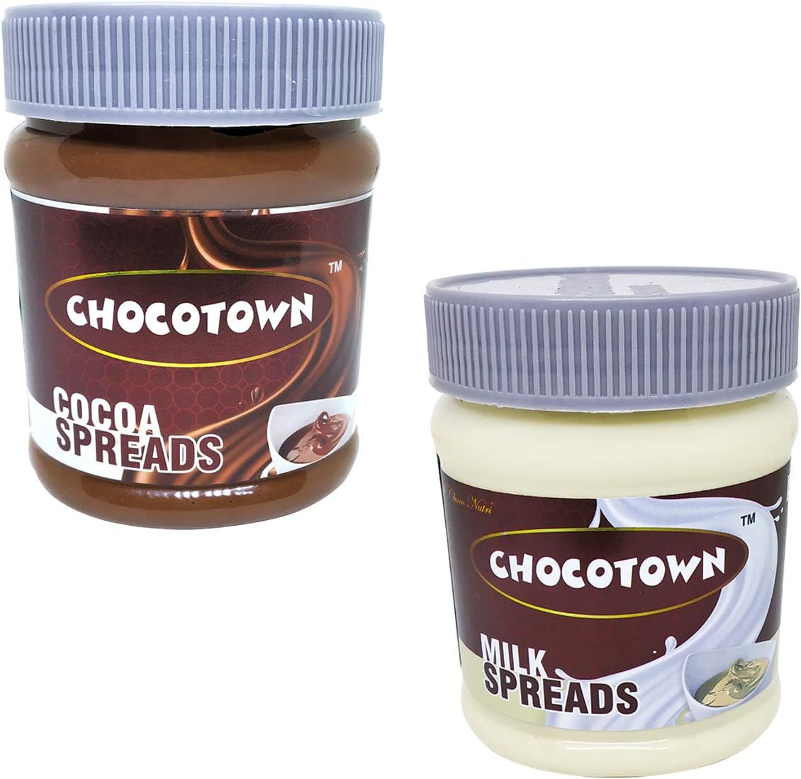 Choco Nutri Chocolate Spreads - Cocoa Spreads and Milk Spreadss- 350 gm