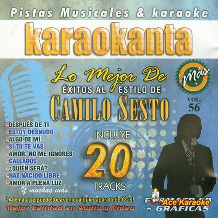 Karaokanta KAR-8056 - Camilo Sesto / Lo Mejor de... - Spanish CDG