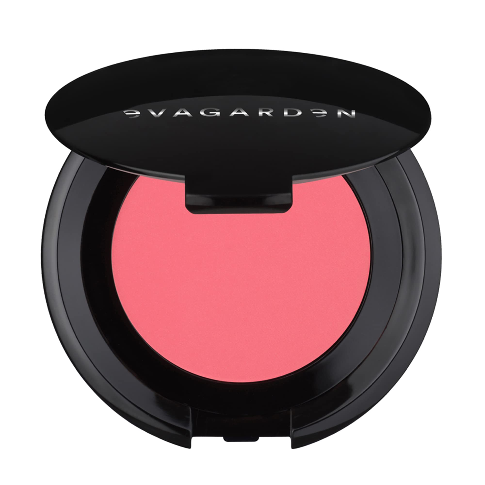 EVAGARDEN Luxury Blush - Easily Blendable Texture - Enhances Your Makeup Finish - Soft Focus Effect Visibly Reduces Fine Lines - Highlights Cheekbone and Sculpts Face - 356 Fandango Pink - 0.17 oz