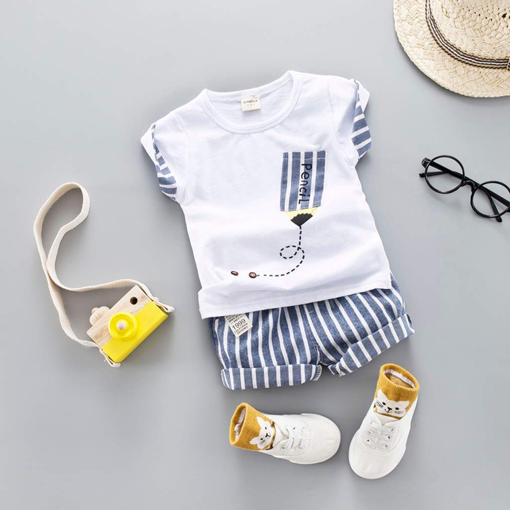 Berimaterry Conjunto Bebe Verano Recien Nacido Infantil Bebe Nino Nina Dibujos Animados Tops Camisas Camiseta Chaleco Y Pantalones Cortos Ropa Trajes Spot T Shirt Camisa A Cuadros Cortos Accesorios Para Musicos Y