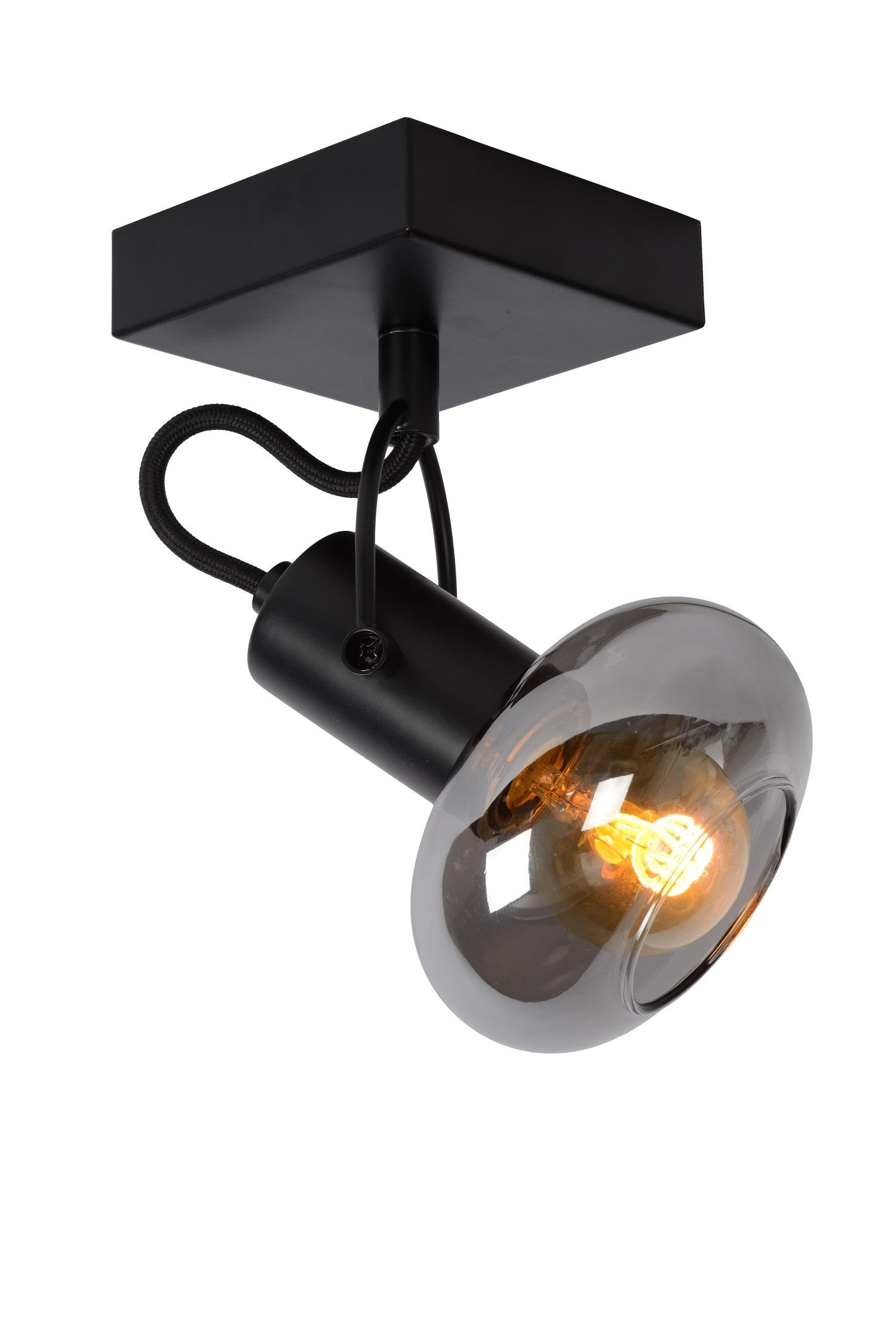 LUCIDE MADEE - Ceiling Spotlight - 1xE14 - Black