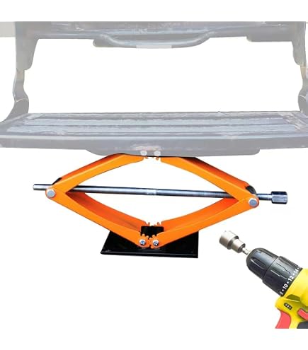 LIBRA Heavy Duty RV Slide Out Stabilizer Jacks Set Of 2 - 5000lb Capacity, Adjustable 16-28", Quick Lift With Drill - View #2