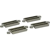 50 Rails Droits HO 22,9 Cm - Bachmann Snap-Fit E-Z Track - Système Sans Outil, Pour Tapis Et Sols