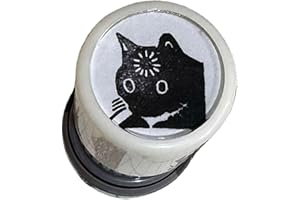 Small Cats Stamp Easy Press Mechanism Texture for Use Easy to Carry in Pockets or Pencil Cases Stationerys Stamp