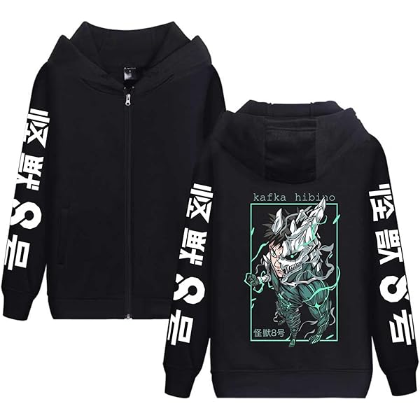 Amazon.com: WBLXYMDP Anime Kaiju No. 8 Merch Fashion Hip Hop Women