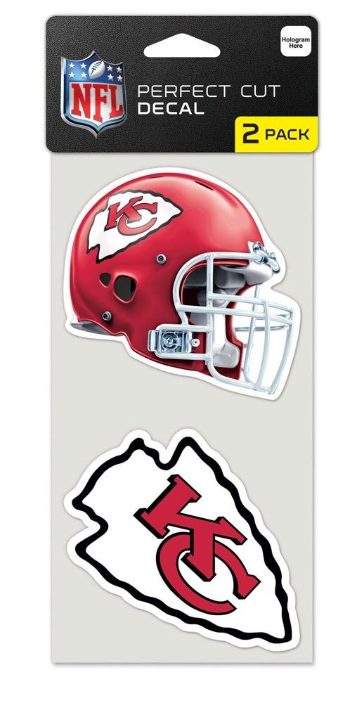 WinCraft NFL Set of 2 Die Cut Decals