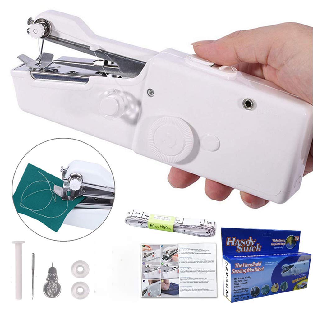 Mini Handheld Portable Sewing Machine, Quick Handy Stitch