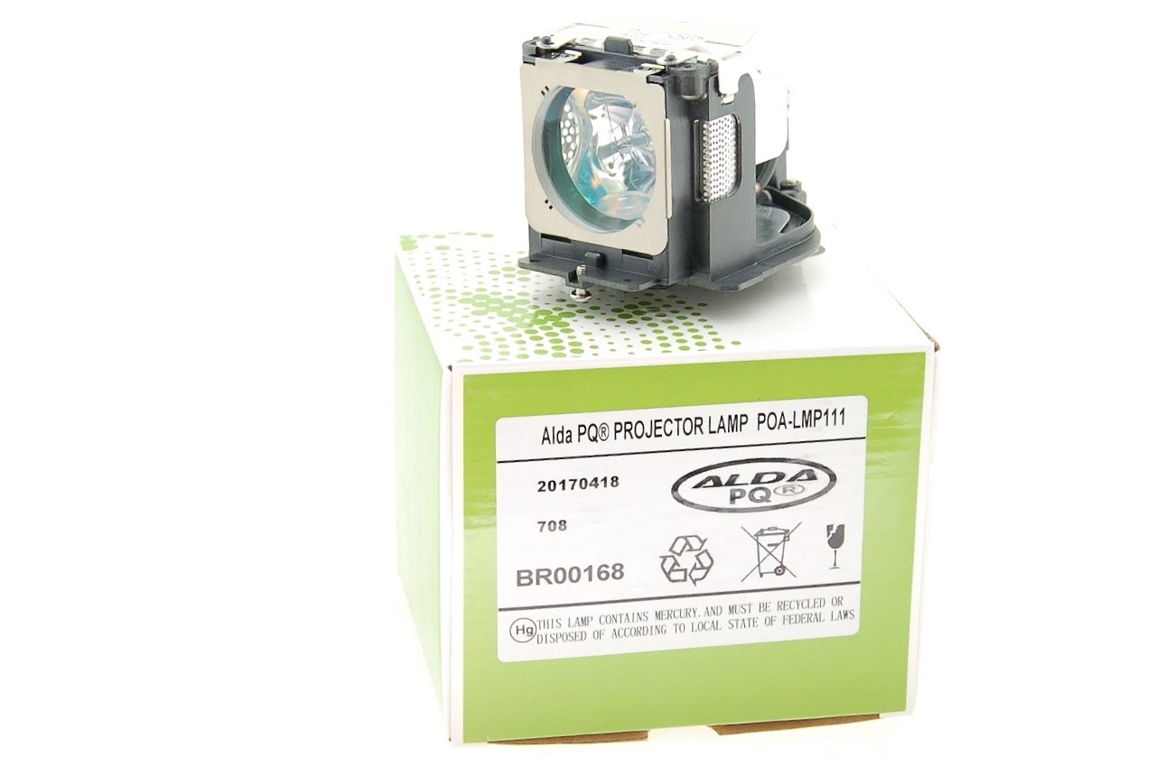 Alda PQ-Premium, Projector Lamp compatible with 610 333 9740, 610-333-9740, ET-SLMP111 for SANYO LP-WXU30(K), LP-XU105(W), LP-XU115(W), PLC-WU3800 projectors, lamp with housing