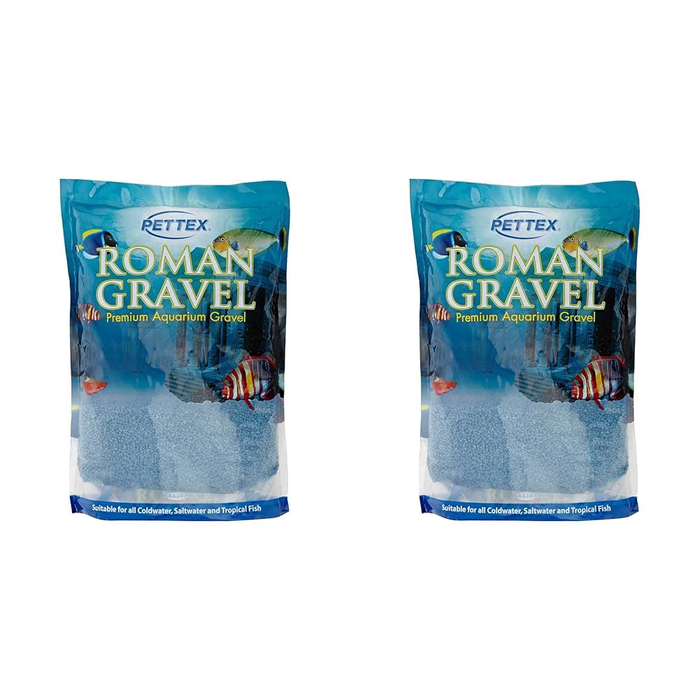 Pettex Roman Gravel Aquatic Roman Gravel 2 Kg Sonic Blue (Pack of 2)