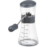 Prepworks by Progressive Nut Chopper with Non-Skid Base, Gray