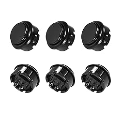 uxcell 30mm Mounting Hole Momentary Game Push