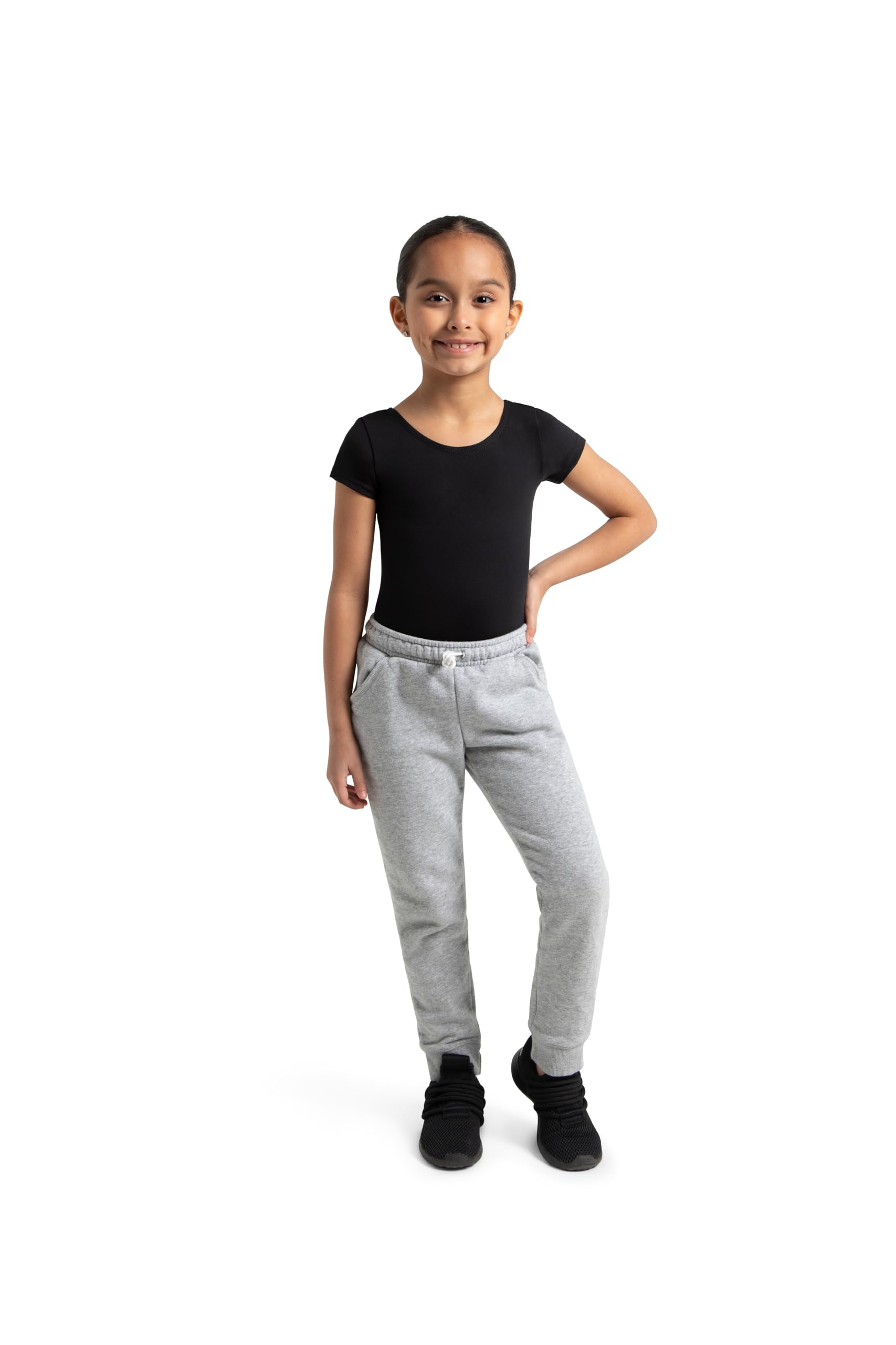 Capezio girls Short Sleeve Leotard - Girls