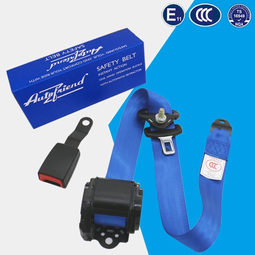 Universal 3 point retractable seat belts Clearance