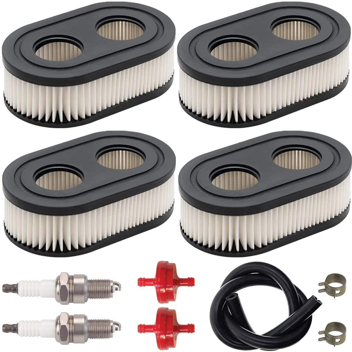 ZAMDOE 593260 Air Filter Lawn Mower Air Cleaner Cartridge 798452 334404 for 09P00 09P702 550E 500EX 550EX 625 575EX Mower Series Engines Parts 4247 5432 5432k