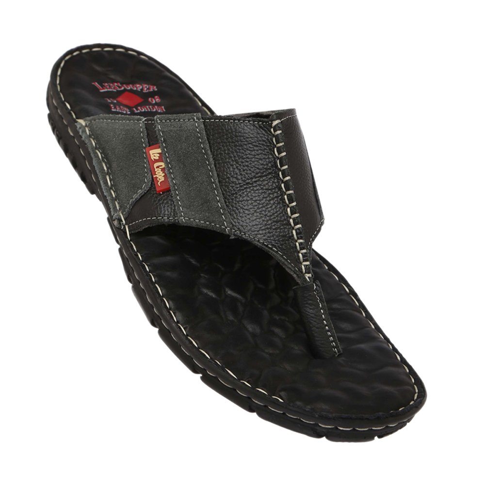 lee cooper leather slippers