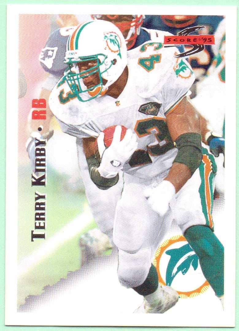 Terry Kirby 1995 Score 177 Miami Dolphins at Amazon's Sports