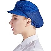 Nanxson 3pcs Chef Hat Kitchen Cooking Chef Cap Food Service Hair Nets CF9033