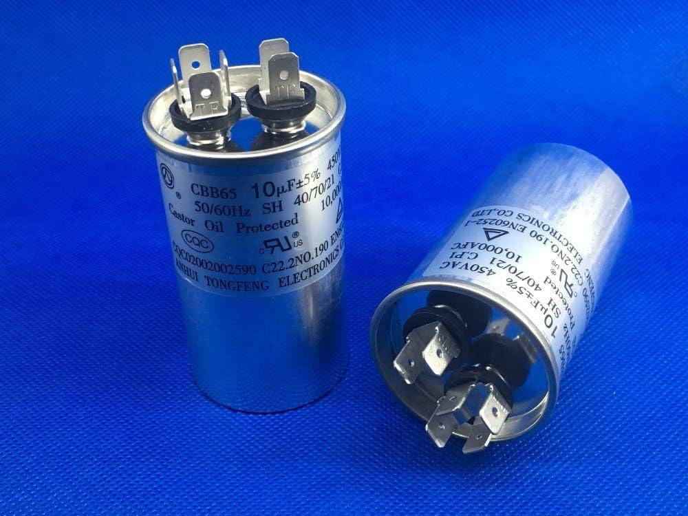 Fetcus AC Motor Capacitor Air Conditioner Compressor Start Capacitor