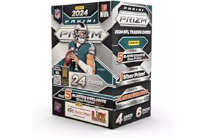 2024 Panini NFL Prizm Football Trading Card Blaster Box (Disco Prizms!)