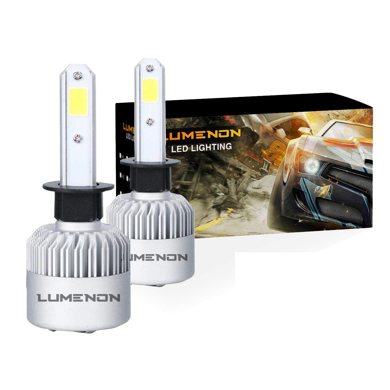 Lumenon LED Headlight Bulbs Conversion Kit 180W 180000LM 6000K Cool
