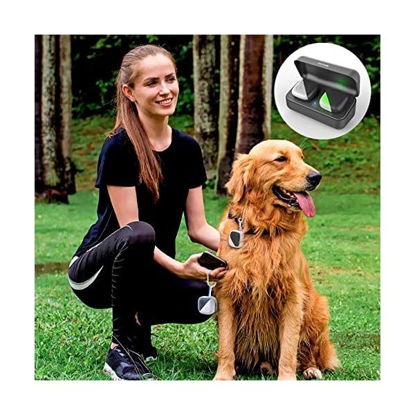 Pet GPS Tracker for Dogs,No Monthly fee, RealTime Tracking Device App