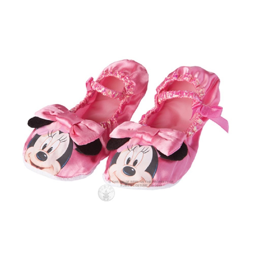 Rubie's Official Minnie Mouse Slippers, Child Costume - One Size, Pink
