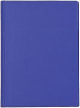 nu: A4 Casebound Manuscript Notebook 96 Sheets Blue Office Range