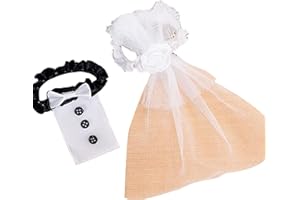 Wedding Wine Glass Cups Covers Bride Groom for Wedding Engagement Banquet Party Clever Treatment