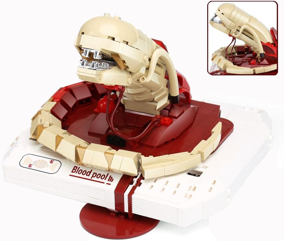 Building Blocks Alien Chestburster Construction Toy, 830 building blocks - Image 5