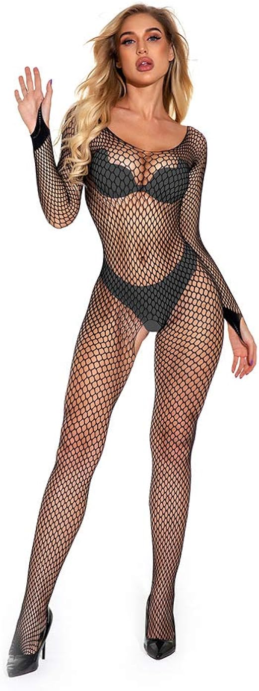 B&X Women Lingerie Bodystockings Babydoll Bodysuit